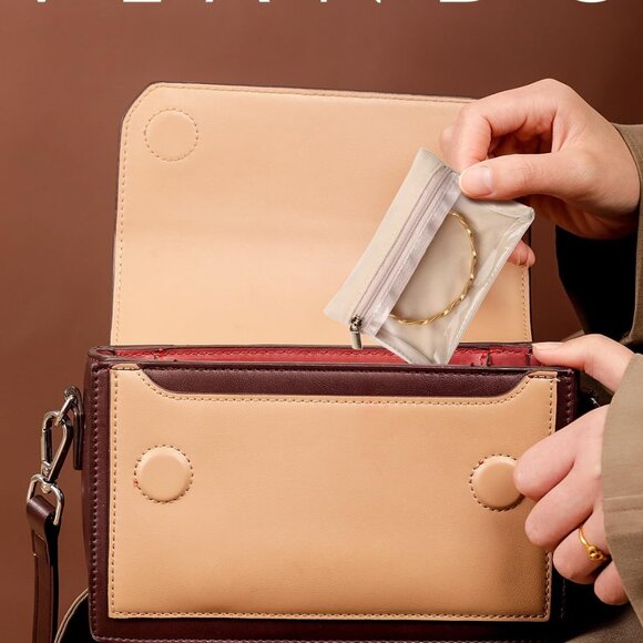 Travel Jewelry Bags - 12pcs Storage Pouches Organizer Case for Women - Picture 3 of 4